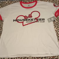 Gallery image 3 for Mickey Mouse Club Mouseketeer T-Shirt, 2XL