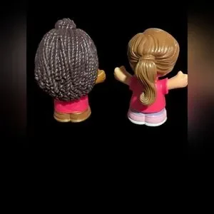 Gallery image 1 for Fisher-Price Little People Barbie Race Car Driver & Girl w/Ponytail