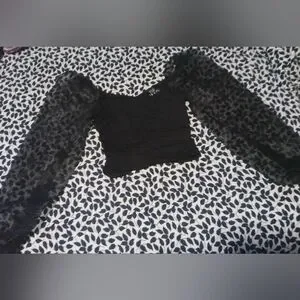 The Moon Crop Top, Size Small