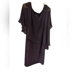 Gallery image 1 for Scarlett Asymmetrical Plus Size Dress
