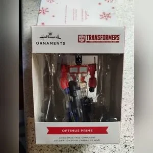Hallmark Holiday Ornaments w/Optimus Prime