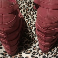 Gallery image 3 for Jeffrey Campbell for Havana Last Suede Strappy Heels