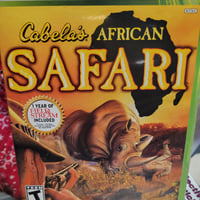 XBOX 360 Cabela's African Safari Video Game