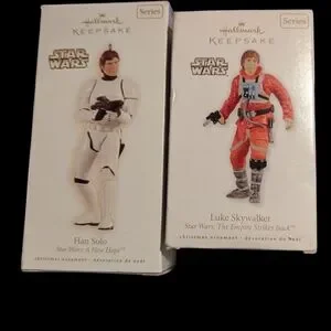 Hallmark Star Wars Set of 2 Holiday Ornaments