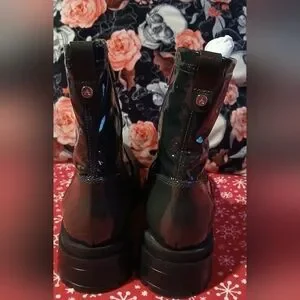 Gallery image 4 for Aquatalia Women's Leoda Patent Leather Boots