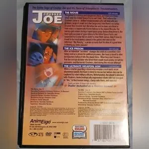 Gallery image 1 for AnimEigo Crusher Joe DVD, Sealed, New