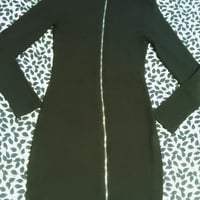 Gallery image 1 for SHEIN Little Black Zip-Up Dress