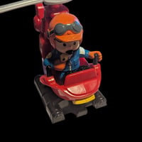 Fisher-Price Little People Drew & his Rescue Chopper, 2007