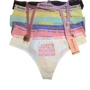 Juicy Couture Bundle of Panties/Underwear, Size XL