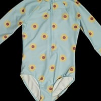 GAP Girl's One-Piece Long-Sleeved Swimsuit, Size 8