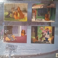Gallery image 1 for Disney Lady & the Tramp Lithograph Set of 4
