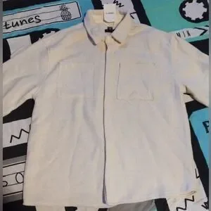 Forever 21 Men's Woven Button Up