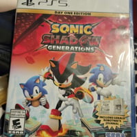 PS5 Sonic x Shadow Generations Day 1 Edition Video Game
