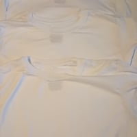 Gallery image 2 for Hanes 4 White Tees, Youth Size XL