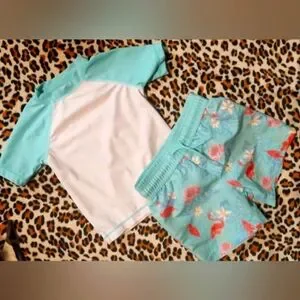 Tommy Bahama Two Piece Swim Set, Size 18 Months