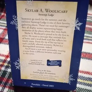 Gallery image 3 for SKYLAR A. WOOLSCARF Hallmark Ornament
