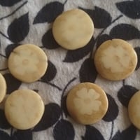 Beads w/Flower Print