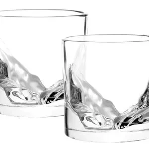 Gallery image 1 for Liiton Set of 2 Crystal Whiskey Glasses
