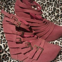 Jeffrey Campbell for Havana Last Suede Strappy Heels