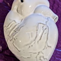 Halloween Decor Ceramic Human Heart