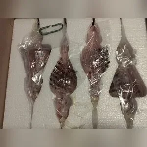 Gallery image 1 for KI Store Mercury Glass Christmas Ornaments