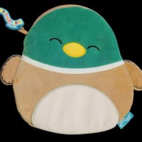 Squishmallows Avery the Duck Plush Pouch