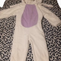 Unicorn Onesie Costume w/Hood, Size 4/5