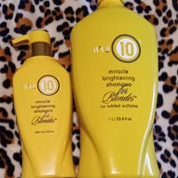 It's a 10 Miracle Brightening Shampoo for Blondes