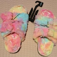 Gallery image 2 for WonderNation Girls Slippers