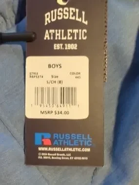 Gallery image 1 for Russell Athletic Skinny Sweatpants, Boys Size 8