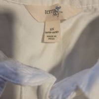 Gallery image 1 for Terra & Sky Plus Size Button Up Shirt