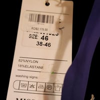 Gallery image 3 for Miss Linda One Piece Swimsuit Size 8/10 Medium