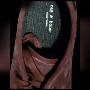 Gallery image 2 for Rag & Bone Perry Suede Sneaker in Burgundy