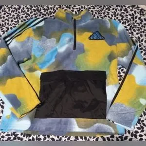 Gallery image 3 for Adidas Boys Fleece Pullover, XL