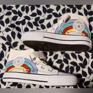 Gallery image 4 for Spotlion Girls Unicorn Hi Top Shoes, Size 26
