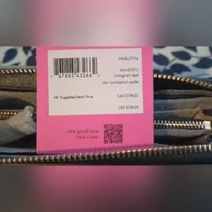 Gallery image 3 for Kate Spade New York Slim Continental Wallet