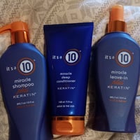 "It's a 10"  Miracle plus KERATIN Trio