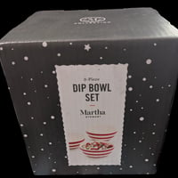 Martha Stewart 3-Piece Dip Bowl Set
