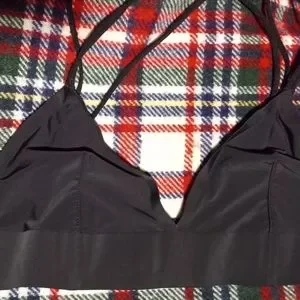 Gallery image 1 for Black Bralette, XSmall
