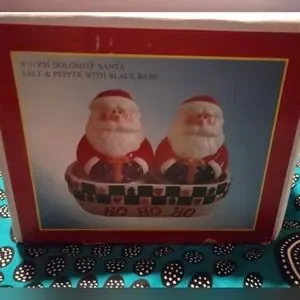 Gallery image 1 for Dolomite Santa Claus Salt & Pepper Shaker Set