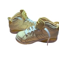 Gallery image 5 for Jordan 6 Retro Dynamic Yellow Floral Sneakers