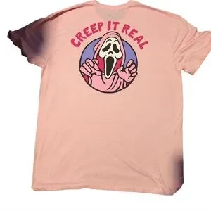 Gallery image 1 for Changes Ghost Face "Creep it Real" T-Shirt