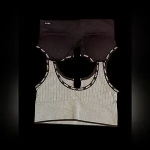 Gallery image 1 for AEROPOSTALE 2-PACK SEAMLESS SPORTSBRAS