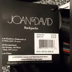 Gallery image 5 for Joan & David Twill Nylon Workbook Backpack