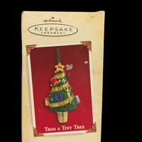 Hallmark Keepsake Trim A Tiny Tree Holiday Ornament