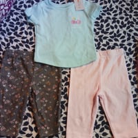 Gallery image 3 for Carter's Baby Girl Clothing Bundle, 0-3 Months