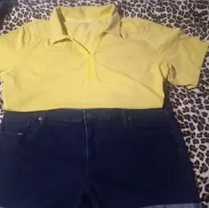 Gallery image 1 for Plus Size Women's T-shirt/Shorts Combo, 2X