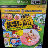 XBOX One Super Monkey Ball Banana Mania