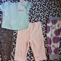 Carter's Baby Girl Clothing Bundle, 0-3 Months