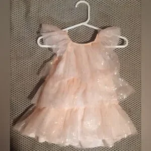 Gallery image 4 for Nordstrom Pink Lotus Tulle Dress w/Underpants